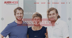 Desktop Screenshot of moden-auer.at